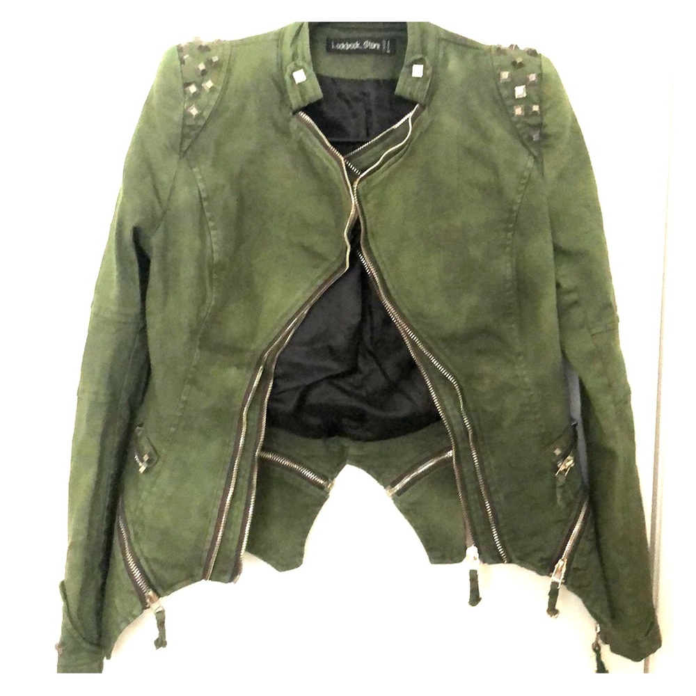 Olive green jacket
